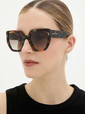 Marc Jacobs okulary przeciwsłoneczne damskie kolor brązowy MJ 1126/S