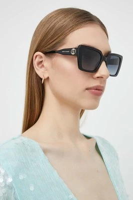 Marc Jacobs okulary przeciwsłoneczne damskie kolor czarny MARC 733/S