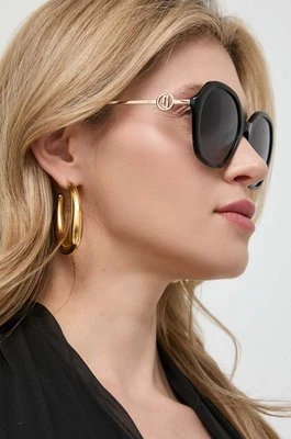 Marc Jacobs okulary przeciwsłoneczne damskie kolor czarny MARC 728/F/S