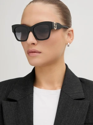 Marc Jacobs okulary przeciwsłoneczne damskie kolor czarny MARC 762/S