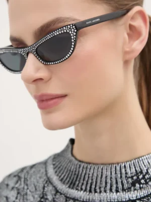 Marc Jacobs okulary przeciwsłoneczne damskie kolor czarny MARC 797/S