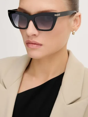 Marc Jacobs okulary przeciwsłoneczne damskie kolor czarny MJ 1112/S
