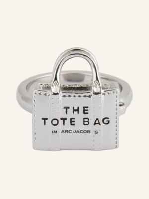 Marc Jacobs Pierścionek The Tote Bag Ring silber
