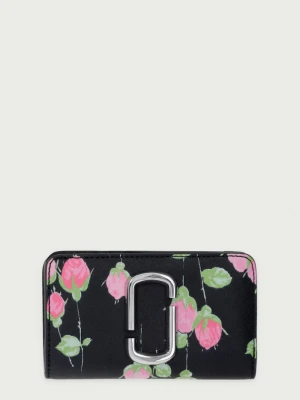 MARC JACOBS portfel damski skórzany THE SNAPSHOT czarny