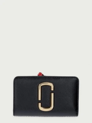 MARC JACOBS portfel damski skórzany THE SNAPSHOT czarny