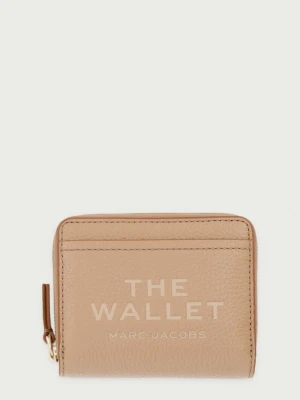 MARC JACOBS portfel damski skórzany THE WALLET MINI beżowy