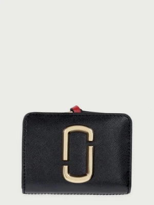 MARC JACOBS portfel damski skórzany THE SNAPSHOT czarny