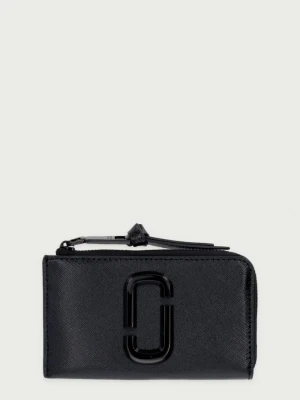 MARC JACOBS portfel damski skórzany THE TOP ZIP MULTI WALLET czarny