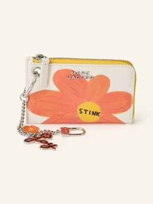 Marc Jacobs Portfel The Coin Purse Charms Flower weiss