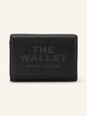 Marc Jacobs Portfel The Leaher Trifold Wallet schwarz
