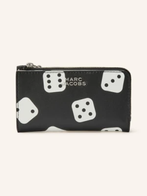 Marc Jacobs Portfel The Medium Flat Wallet Dice Z Przegródką Na Monety schwarz