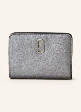 Marc Jacobs Portfel The Mini Compact Wallet silber