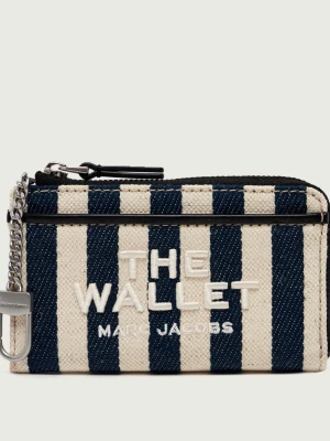 Marc Jacobs Portfel The Stripe Canvas Top Zip Multi