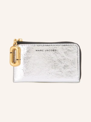 Marc Jacobs Portfel The Top Zip Multi Wallet silber SREBRNY