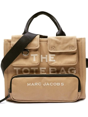 Marc Jacobs Shopperka The Cargo Canvas Medium Tote Bag beżowy