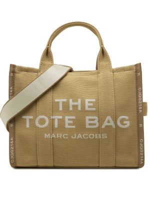 Marc Jacobs Shopperka THE JACQUARD MEDIUM piaskowy