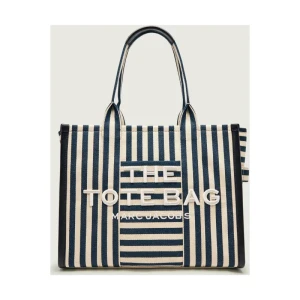 Marc Jacobs Shopperka THE LARGE TOTE | z dodatkiem lnu