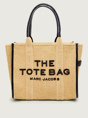 Marc Jacobs Shopperka THE LARGE TOTE | z dodatkiem skóry