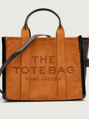 Marc Jacobs Shopperka The Suede Medium Tote Bag | zamsz camel
