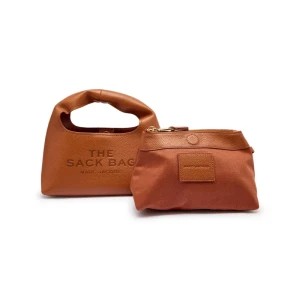 Marc Jacobs Skórzana hobo + saszetka The Mini Sack Bag
