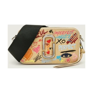 Marc Jacobs Skórzana listonoszka Punk Scribble Snapshot