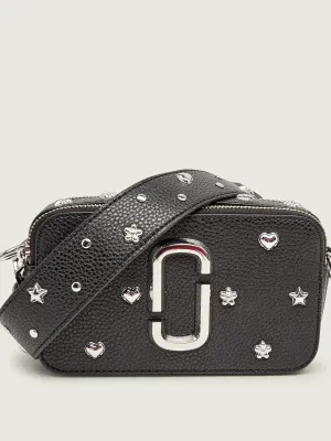 Marc Jacobs Skórzana listonoszka The Mini Icon Stud Snapshot