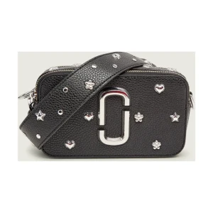 Marc Jacobs Skórzana listonoszka The Mini Icon Stud Snapshot