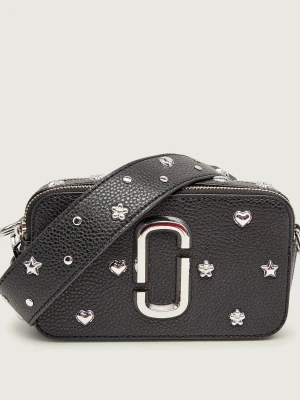 Marc Jacobs Skórzana listonoszka The Mini Icon Stud Snapshot
