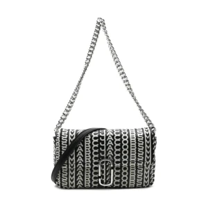 Marc Jacobs Skórzana listonoszka THE MONOGRAM J MARC MINI