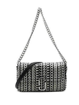 Marc Jacobs Skórzana listonoszka THE MONOGRAM J MARC MINI