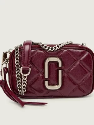 Marc Jacobs Skórzana listonoszka The Quilted Softshot