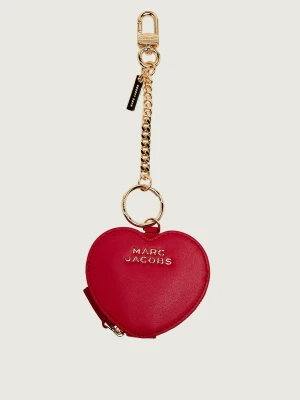 Marc Jacobs Skórzana portmonetka/brelok THE COOKIE POUCH CHARM
