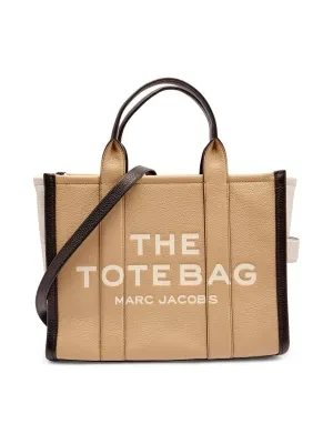 Marc Jacobs Skórzana shopperka The Colorblock Medium Tote Bag