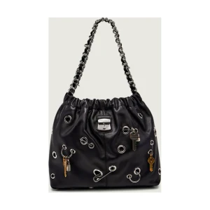 Marc Jacobs Skórzana shopperka The Grommet Charm Cristina Tote