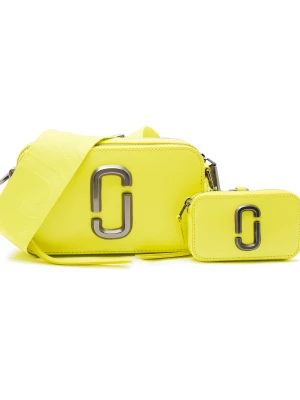 Marc Jacobs Skórzana torebka na ramię + saszetka The snapshot