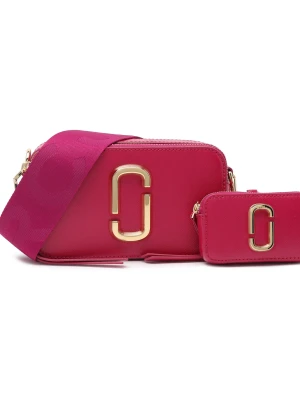 Marc Jacobs Skórzana torebka na ramię + saszetka The snapshot