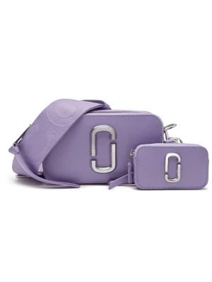 Marc Jacobs Skórzana torebka na ramię + saszetka The snapshot