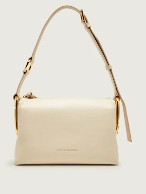 Marc Jacobs Skórzana torebka na ramię Scene Medium beżowy