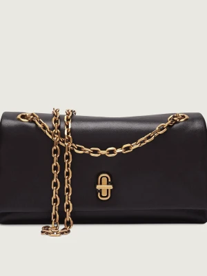 Marc Jacobs Skórzana torebka na ramię The Dual Chain Mini Bag