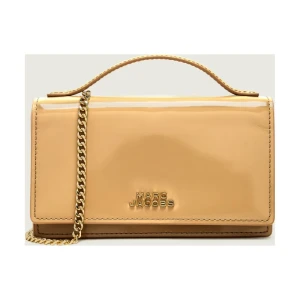 Marc Jacobs Skórzana torebka na ramię The Glam Mirror Mini Bag