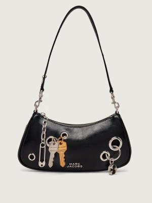 Marc Jacobs Skórzana torebka na ramię The Grommet Charm