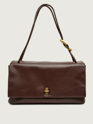 Marc Jacobs Skórzana torebka na ramię The Large Dual