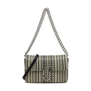 Marc Jacobs Skórzana torebka na ramię THE Monogram J MARC