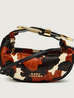 Marc Jacobs Skórzana torebka na ramię The Party Bag brązowy