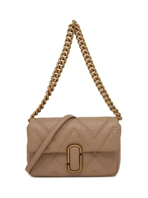 Marc Jacobs Skórzana torebka na ramię THE QUILTED J MARC