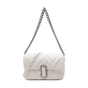 Marc Jacobs Skórzana torebka na ramię THE QUILTED J MARC