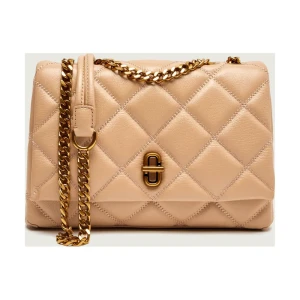 Marc Jacobs Skórzana torebka na ramię THE SLIM DUAL CHAIN SHOULDER