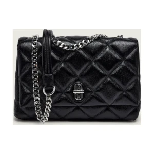 Marc Jacobs Skórzana torebka na ramię THE SLIM DUAL CHAIN SHOULDER