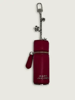 Marc Jacobs Skórzana zawieszka/etui na pomadkę CASE CHARM