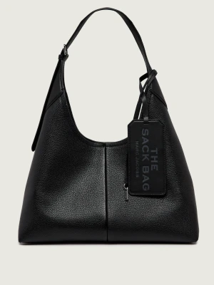 Marc Jacobs Skórzane hobo Belted Sack Bag czarny